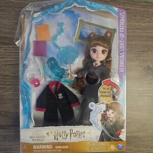 Wizarding World Harry Potter, 8" Hermione Granger Light-up Patronus Doll NWT